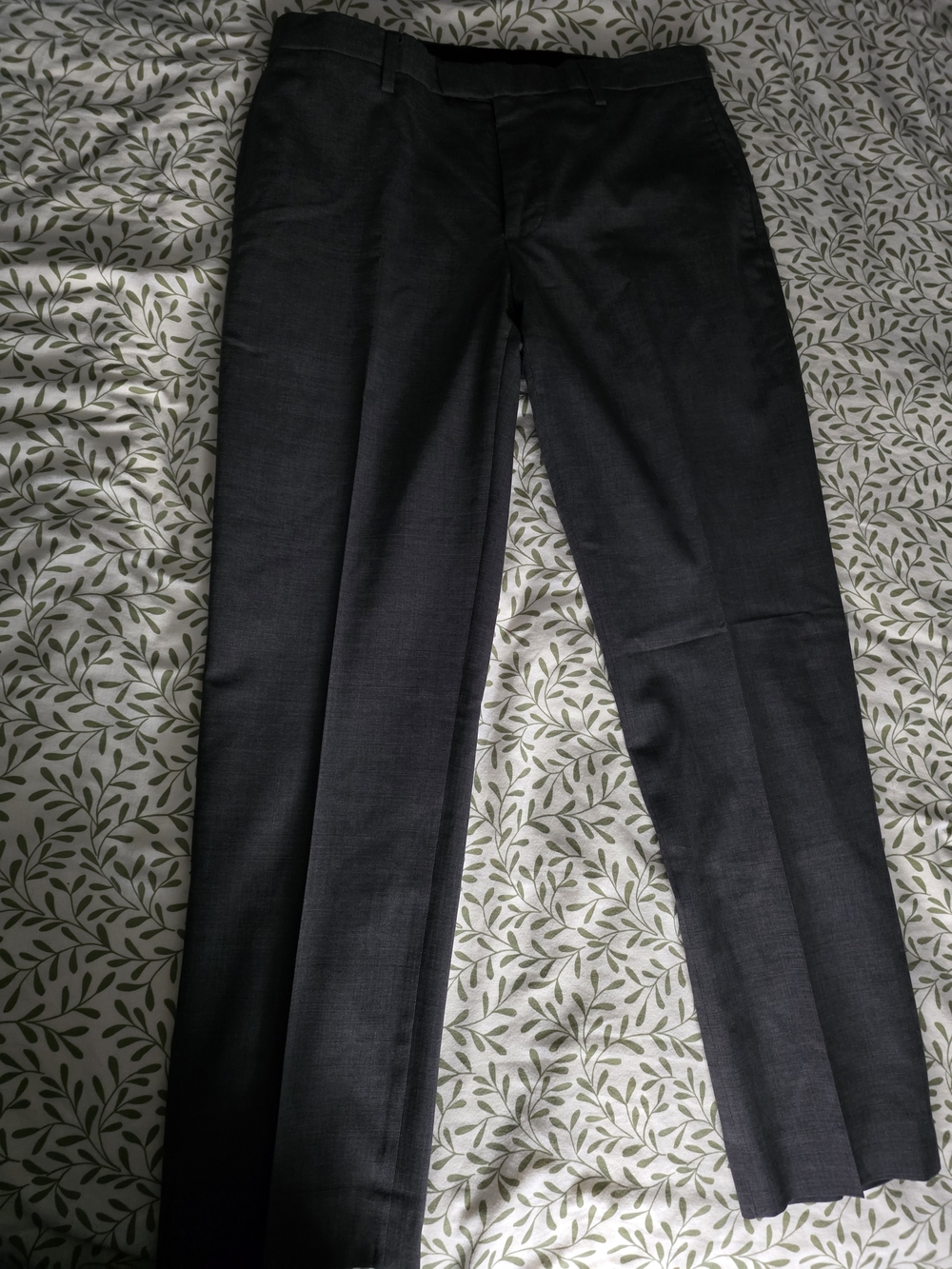 Banana Republic Men's Gray Dress Trousers
